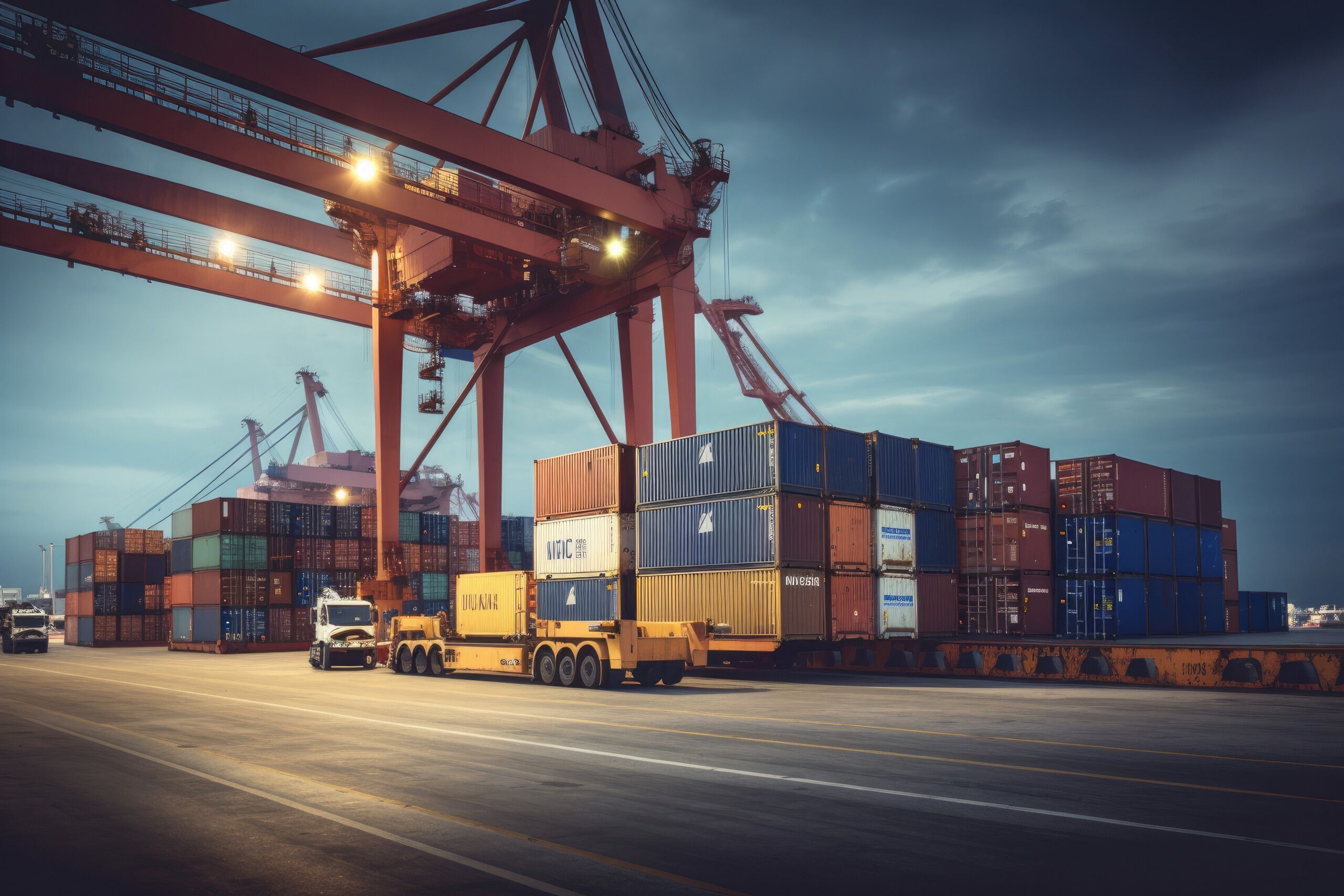 logistics-transportation-container-cargo-ship-cargo-plane-with-working-crane-bridge-shipyard-sunrise-logistic-import-export-transport-industry-background-ai-generative-scaled.jpg